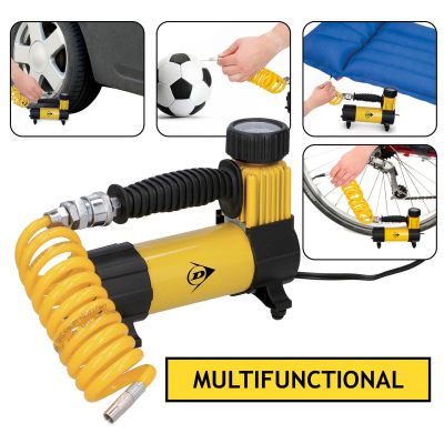 38. DUNLOP REISEKOMPRESSORPUMPE 12V DC 100psi