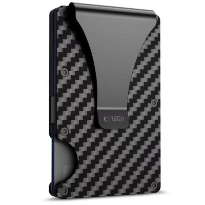Tech-Protect Thorn RFID Carbon Wallet – Schwarz