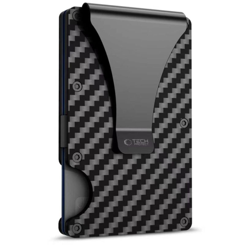 Tech-Protect Thorn RFID Carbon Wallet – Schwarz