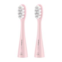 Niceboy SONICPINK Zahnbürstenkopf, 2 Stück, Pink
