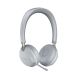 2. Yealink BH72 Kabelgebundener und kabelloser Kopfbügel-Kopfhörer/Musik USB Typ-A Bluetooth-Ladestation Hellgrau (1208615)