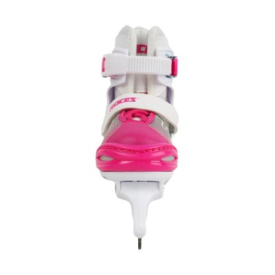 10. Roces Jokey Ice X Schlittschuhe weiß und rosa 450746 001