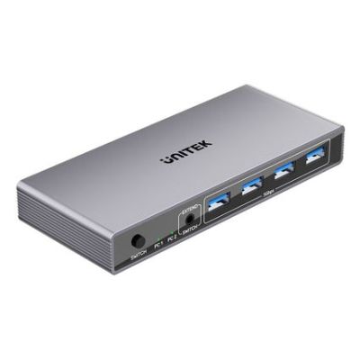 3. Unitek KVM-Switch 8K@60Hz USB 3.0 5Gbps DP