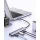 2. USB Equip 133499 6-in-1-Adapter USB 3.2 Gen 2 (3.1 Gen 2) Typ-C Grau