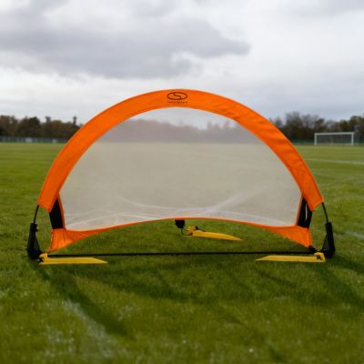 Pop-up Fußball-Trainingstor - orange (S) 76x45x45 cm