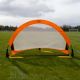 Pop-up Fußball-Trainingstor - orange (S) 76x45x45 cm