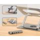 7. UNITEK Laptopständer + USB-C-Hub, HDMI 1.4, 4K, PD 100W