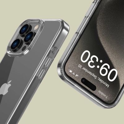 3. Tech-Protect FlexAir Hybrid iPhone 16 Pro Max Hülle – transparent