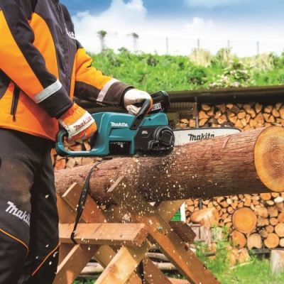 4. Makita DUC307ZX3 18W Kettensäge Schwarz, Blau