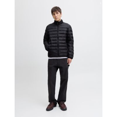 3. Jack&Jones Herren Daunenjacke JJEBRADLEY LIGHT PUFFER COLLAR NOOS 12280971 BLACK