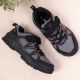3. American Club Jr AM902A Wanderschuhe mit Klettverschluss, Grau 