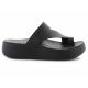 6. Crocs Getaway Platform Toe Loop W 210834-001 Flip-Flops