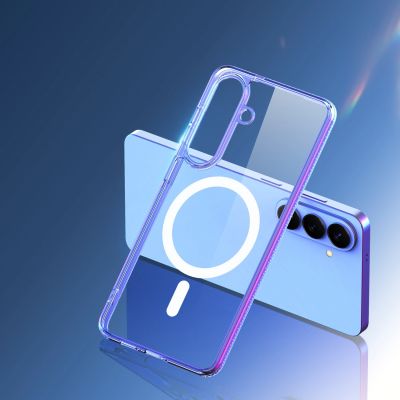 11. Dux Ducis Clin Mag Case kompatibel mit MagSafe für Samsung S26 - Transparent