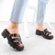 4. Zaxy duftende Flip-Flops mit Absatz in Nude W NN285043 INT2009A