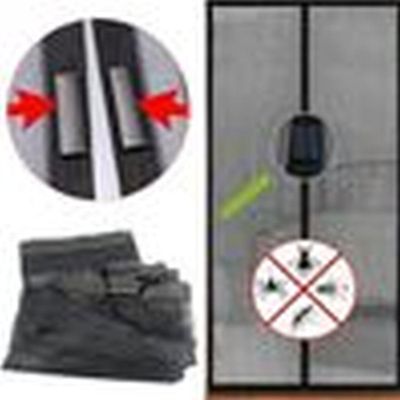 6. Moskitonetz mit Lamellentür, 100 x 220 cm, mit Magnetverschluss