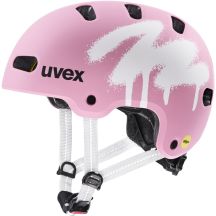 UVEX Kid 4 Style MIPS Kinderfahrradhelm, Matt-Erdbeere