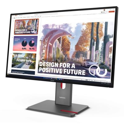 3. Lenovo ThinkVision P27QD-40 LED-Display, 68,6 cm (27 Zoll), 2560 x 1440 Pixel, Wide Quad HD, Schwarz