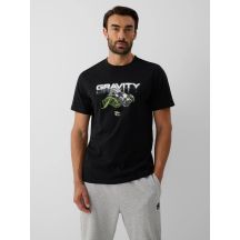 Herren-Regular-T-Shirt mit Print 4F 4FRAW26TTSHM4663-20S