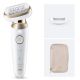 2. Braun Silk-épil 9 Silk·épil 9 Flex 40 Pinzette Gold, Weiß