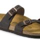 7. Birkenstock Mayari Habana schmale Damen-Flip-Flops, Nubukleder, Braun (0171323)