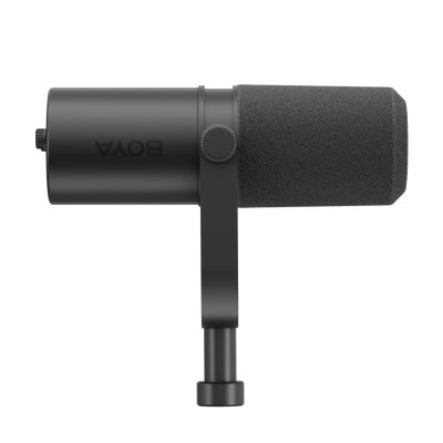 5. BOYA CastMic P60D Studio-Mikrofonständer mit Kabel (USB/XLR) – Schwarz
