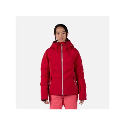 Rossignol W Blackside Puffy Jkt Jacke Rot