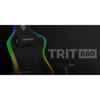 12. GENESIS NFG-2247 Gaming-Stuhl – Gaming-Stuhl mit gepolstertem Sitz