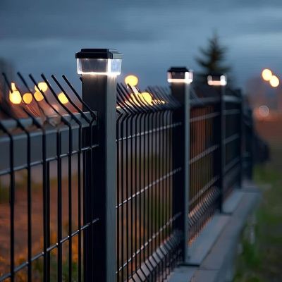 19. GRÜNBLAU SOLARLAMPE FÜR EINEN POST 100*100 - UMSCHLAGBEDECKUNG GB128