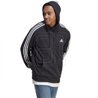 4. Adidas Essentials French Terry 3-Streifen Hoodie M IC0435