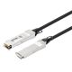 Intellinet 508513 InfiniBand/Glasfaserkabel 2 m QSFP+ Schwarz, Silber