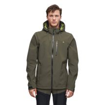 Alpinus Roignais Herren winddichte Softshell-Regenjacke Oliv – MK18863