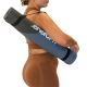13. Yoga- und Fitnessmatte aus TPE, rutschfest, schwarz und blau, ENERO FIT
