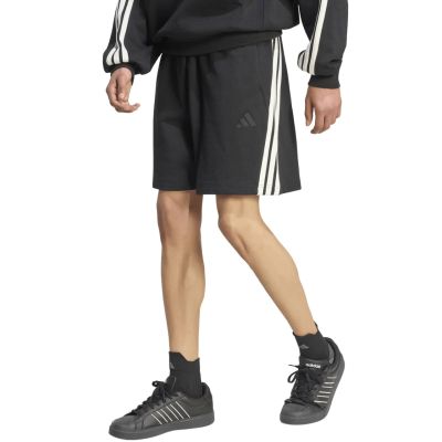 adidas Herren-Trikotshorts mit 3 Streifen, schwarz, KW2354