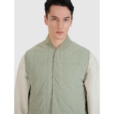 5. Herren ärmellose Weste mit Stehkragen 4F 4FWSS25TVJAM210-44S