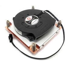 Inter-Tech Q-3 Prozessorkühler 8 cm Schwarz, Silber 1 Stück.