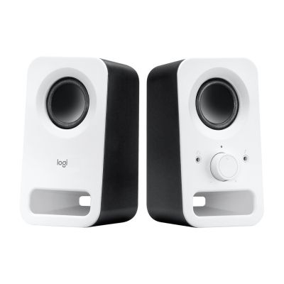Logitech Z150 Multimedia-Lautsprecher, weiße Lautsprecher