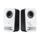 Logitech Z150 Multimedia-Lautsprecher, weiße Lautsprecher