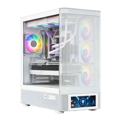 3. MODECOM VOLCANO AQ 500 ARGB MIDI-HÜLLE WEISS