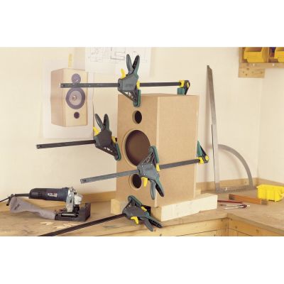 4. wolfcraft GmbH 3034000 Zimmermannszwinge Schwarz, Grün, Gelb