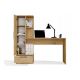 3. COSMO OAK ARTISAN Schreibtisch + Regalset