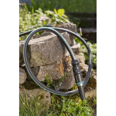 4. Gardena 18931-20 Gartenschlauch 20 m, oberirdisch, Kunststoff, thermoplastisches Elastomer, Schwarz, Blau, Grau