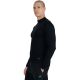 4. Herren Langarmshirt 4F M417 Tiefschwarz 4FWAW25TFLOM417 20S