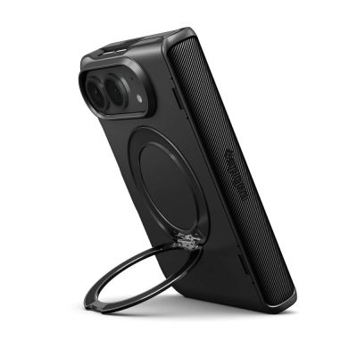 7. Spigen Slim Armor Pro S Magsafe Hülle für iPhone Duo – Schwarz
