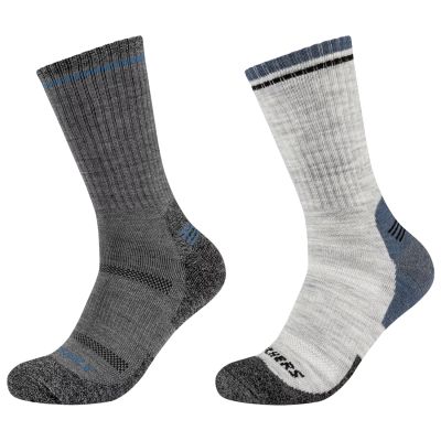 Skechers 2PPK Herren Trail Wollsocken SK41104-9300 Grau 39-42
