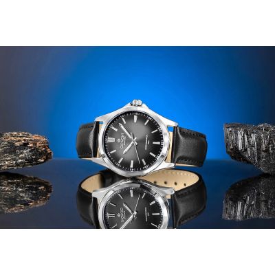 5. Giewont Elegance Saphirschwarze Herrenuhr GW5160-A2