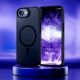 13. 3mk Smoke MagCase für Apple iPhone SE4/16E – Mattschwarz