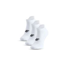 Herren-Trainingssöckchen 3er-Pack, knöchelfrei 4F 4FWMM00UFSOM374-10S