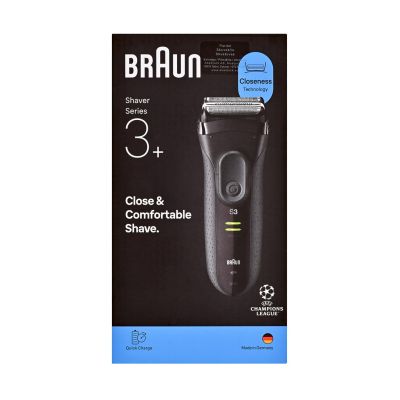 8. Braun Serie 3 3000S Folienrasierer Grau
