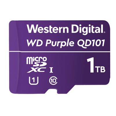 WD PURPLE QD101 MICROSD 1000GB/3 JAHRE GARANTIE