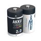 2. Ansmann NiMH-Akku, 10000 Mono D 9300 mAh 5030642